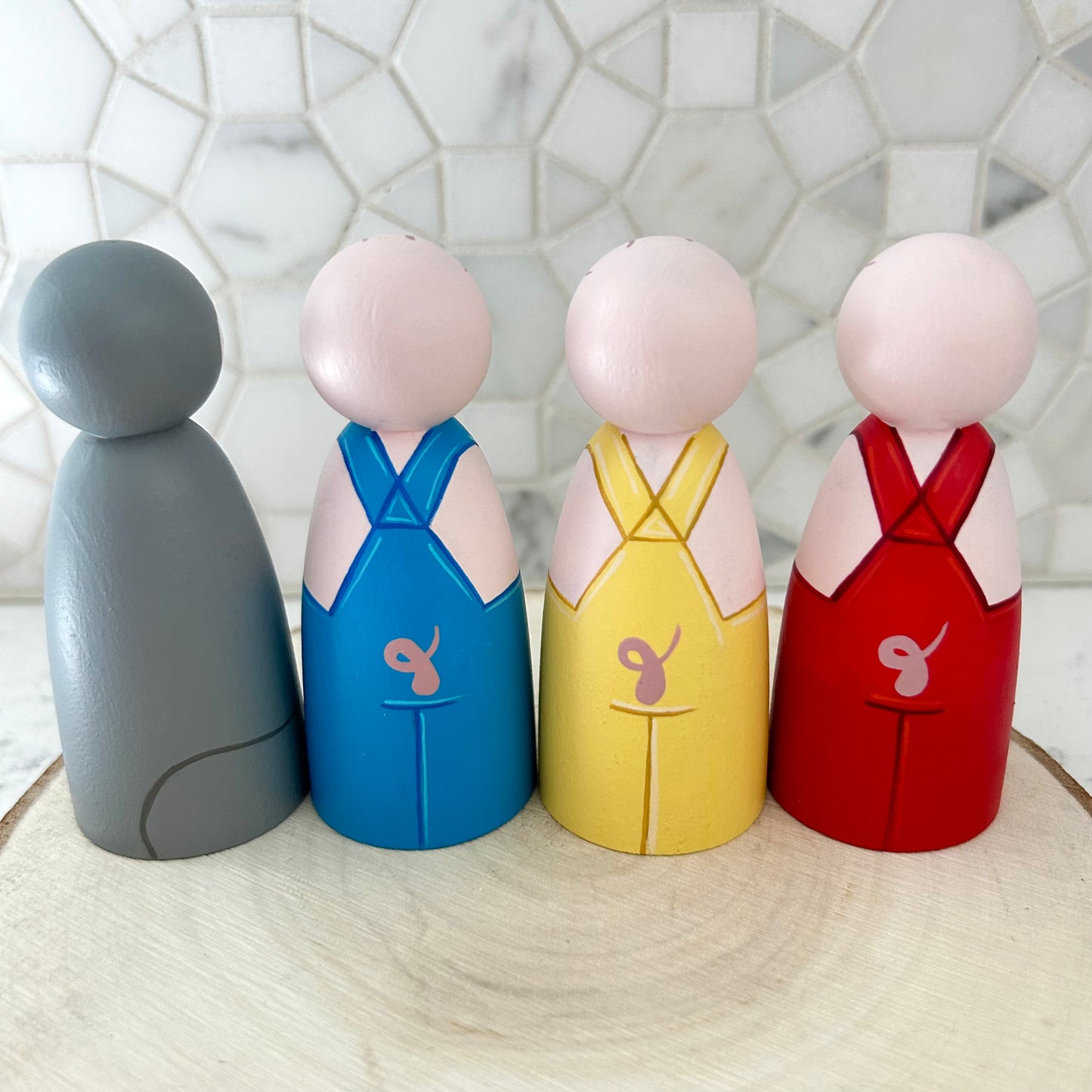 The Three Little Pigs Story Peg Set