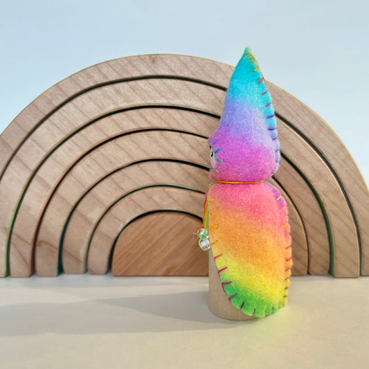 Rainbow Steiner-Inspired Gnomes