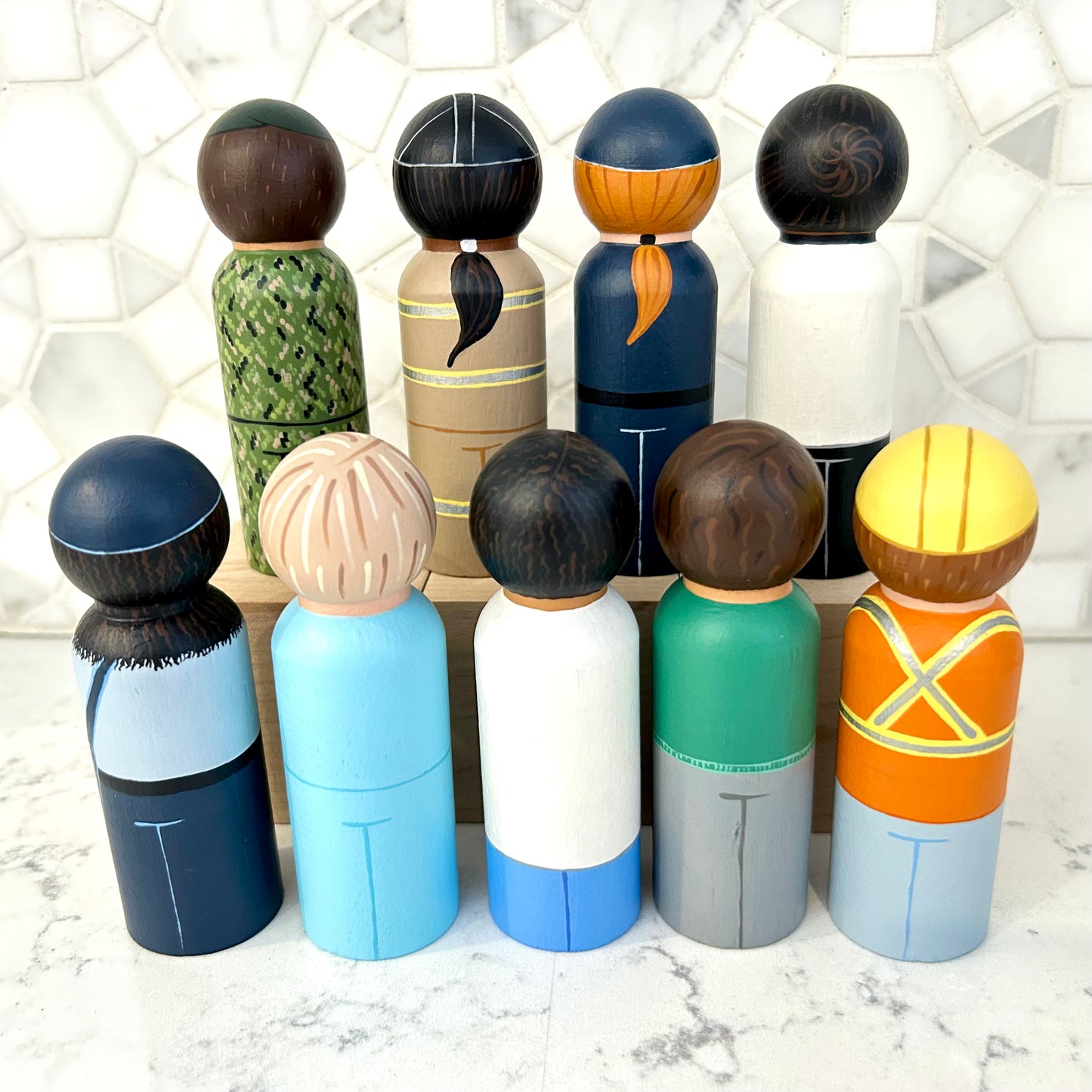 Community Helpers Peg Collection