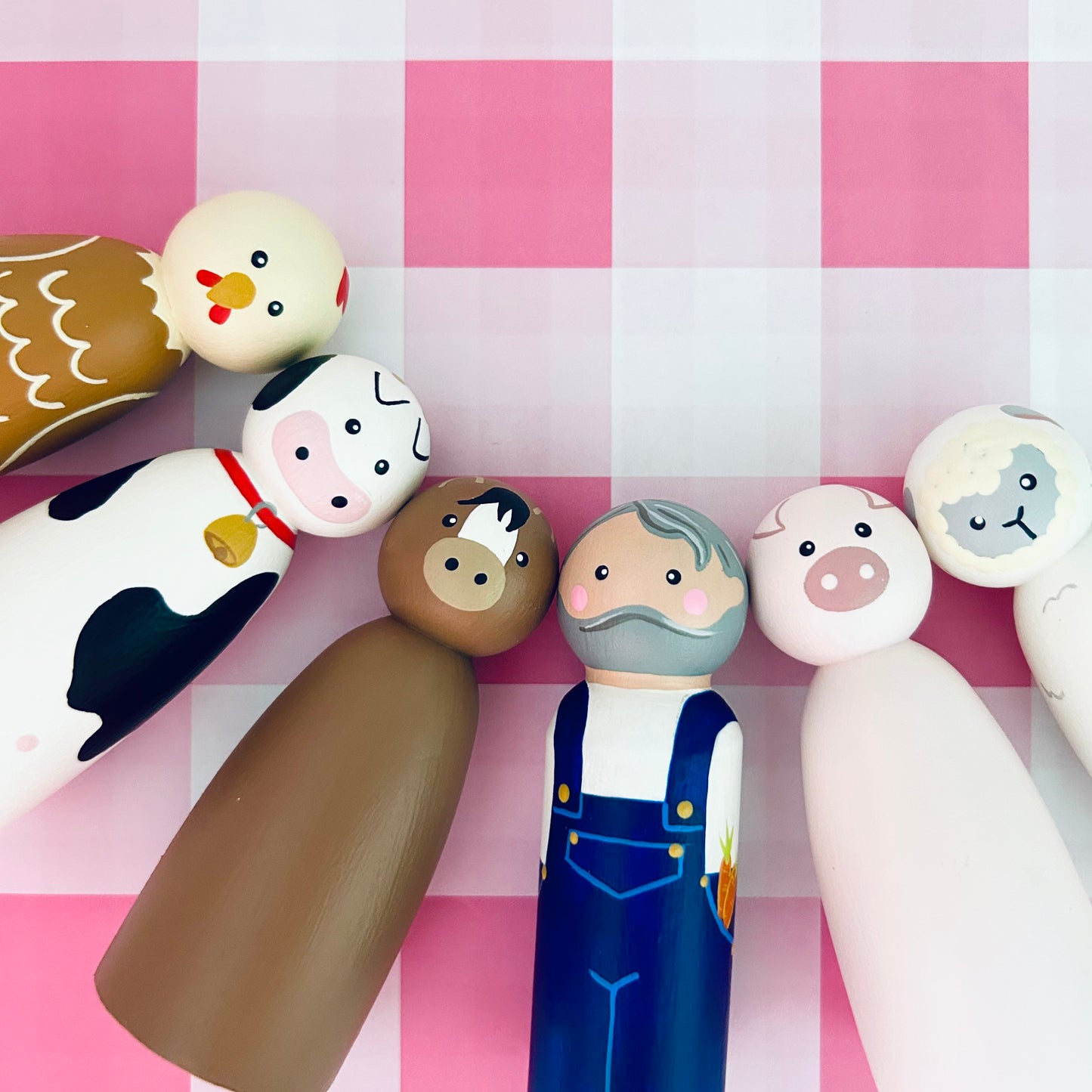 Old MacDonald Story Peg Set