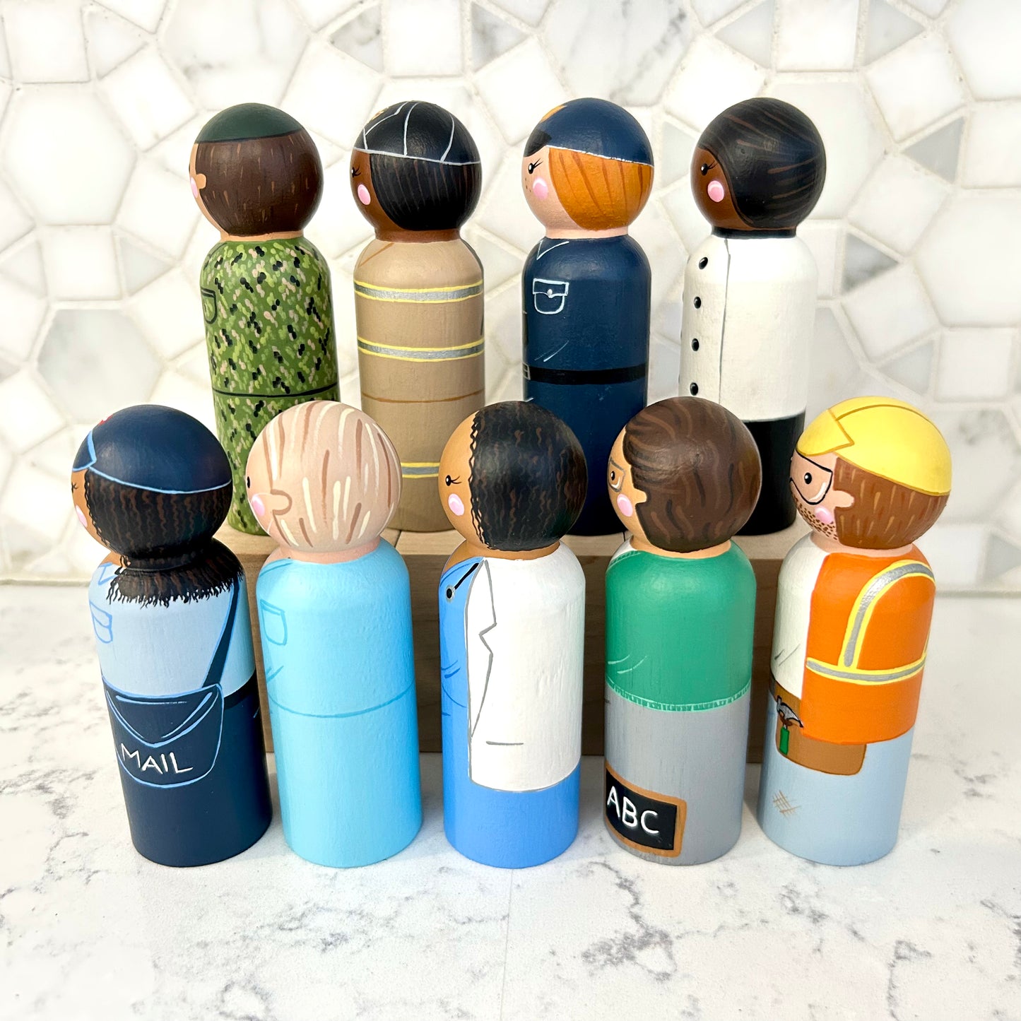 Community Helpers Peg Collection