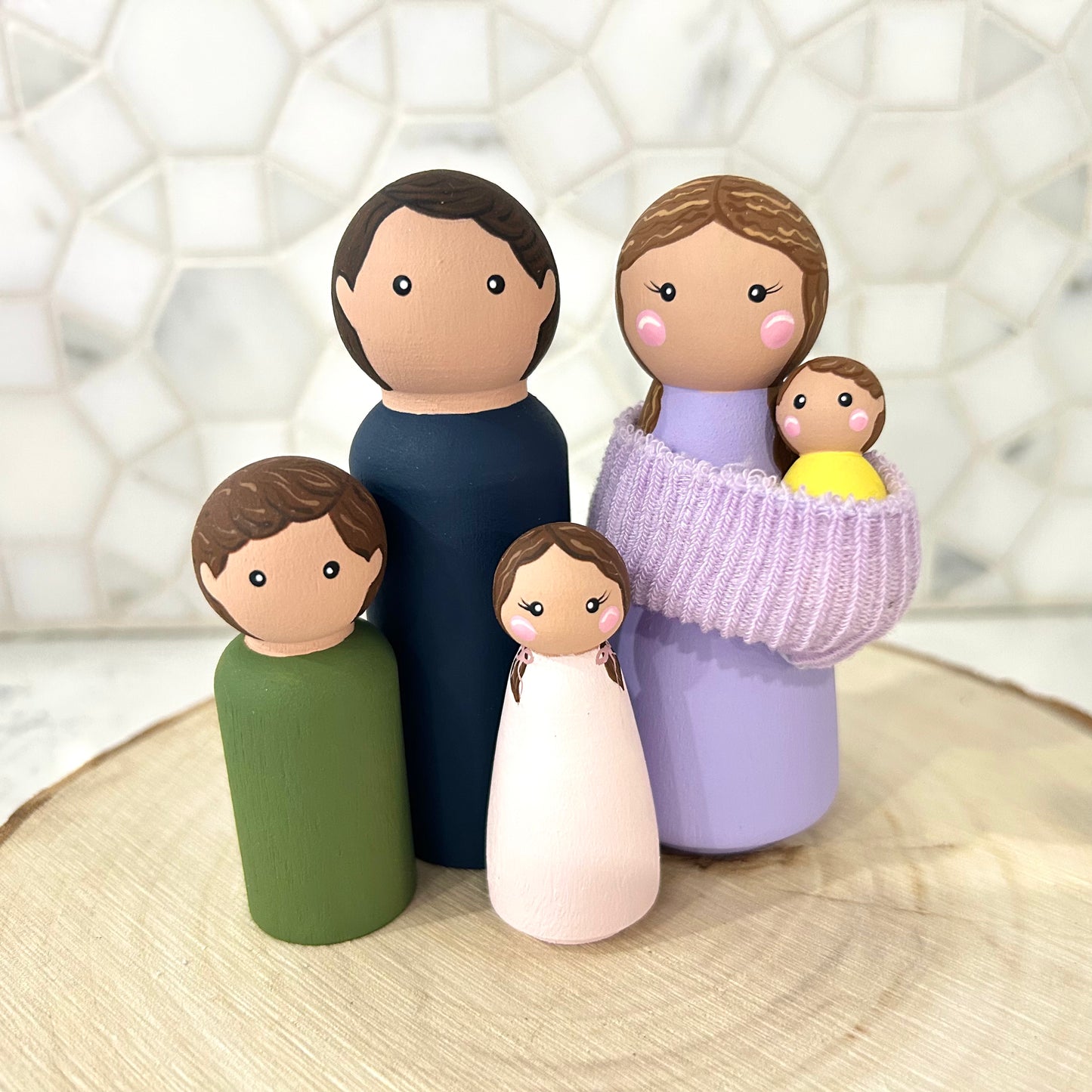 Personalized Peg Family