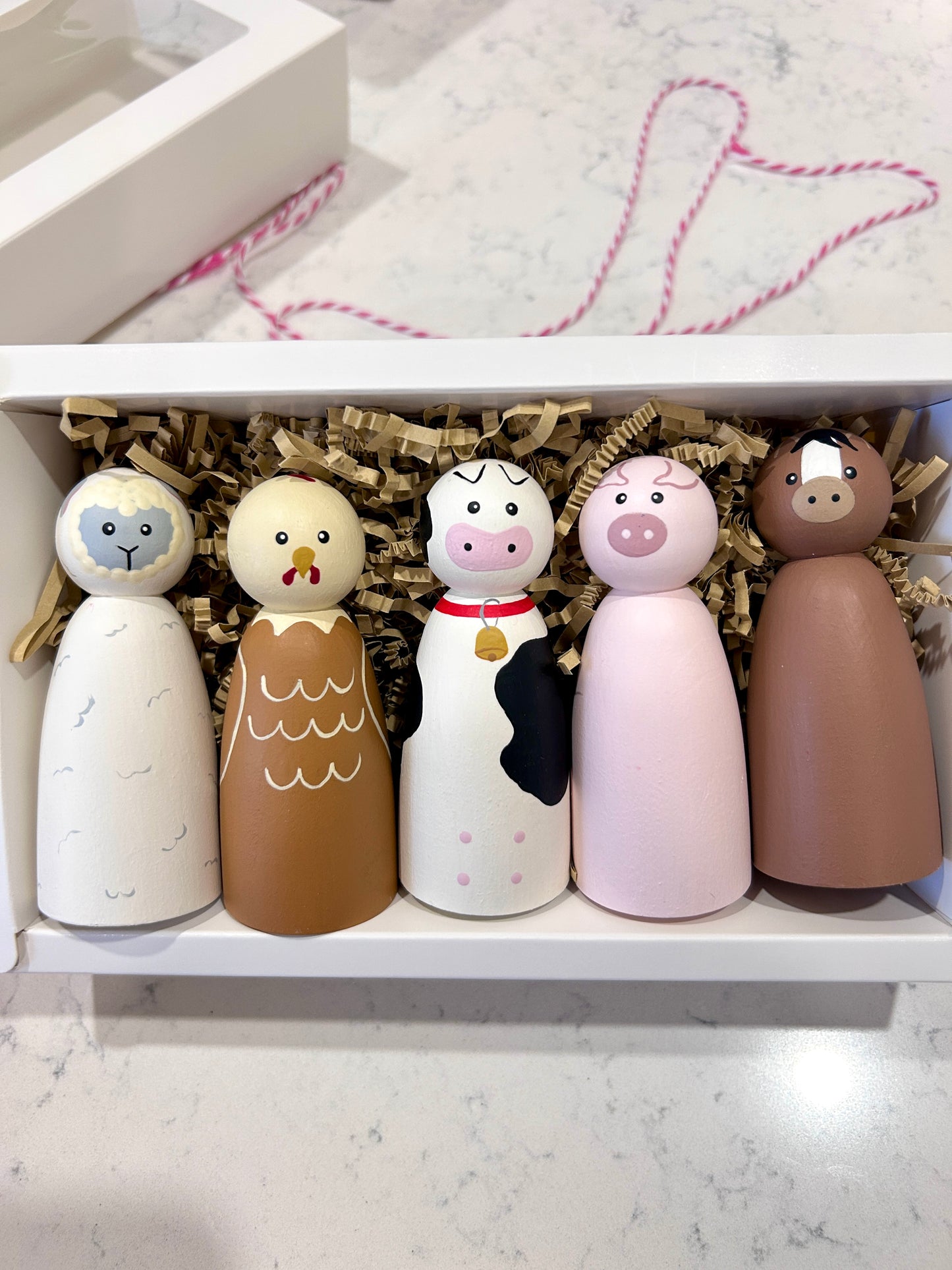 Large Wooden Farm Friends