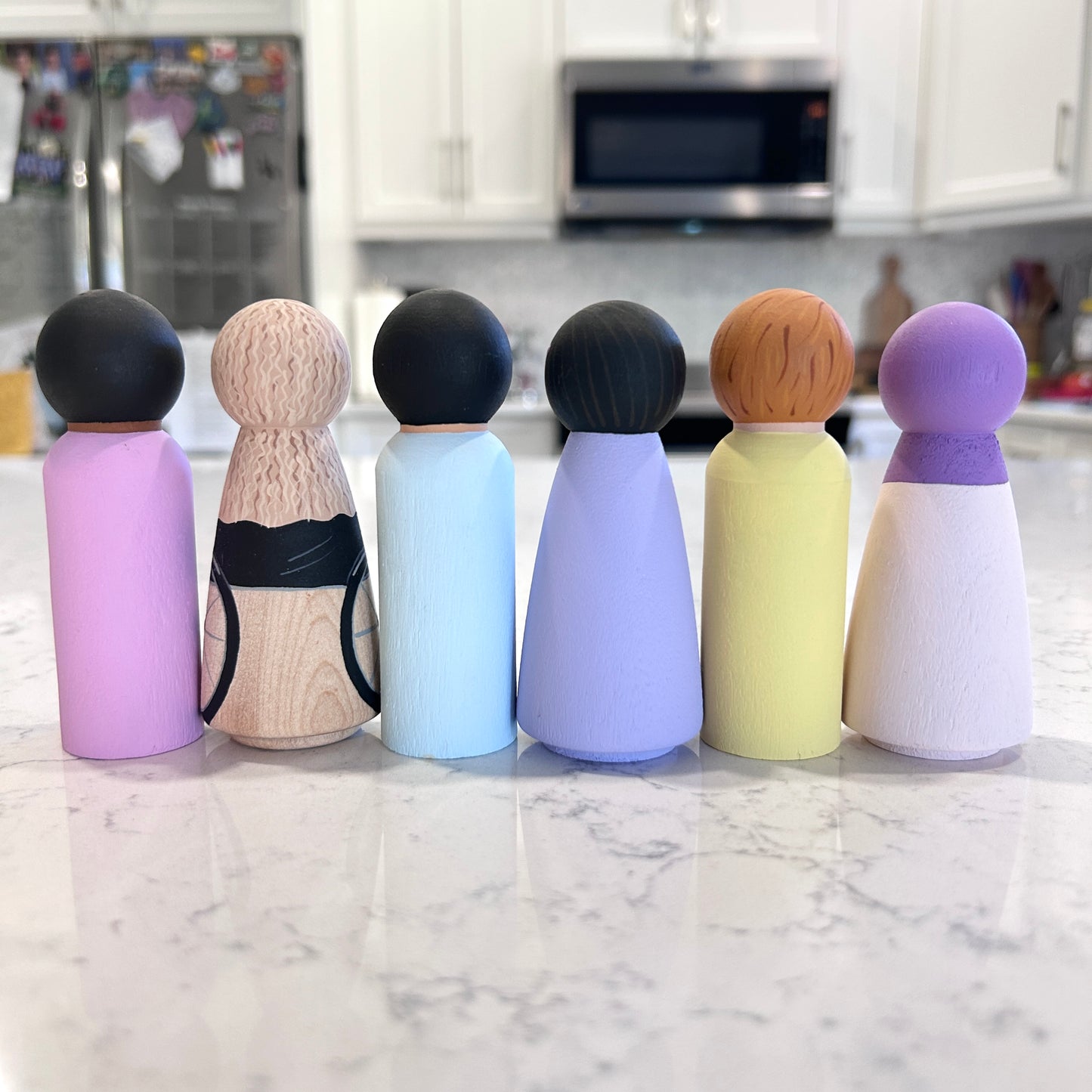 Diversity Friends Peg Set