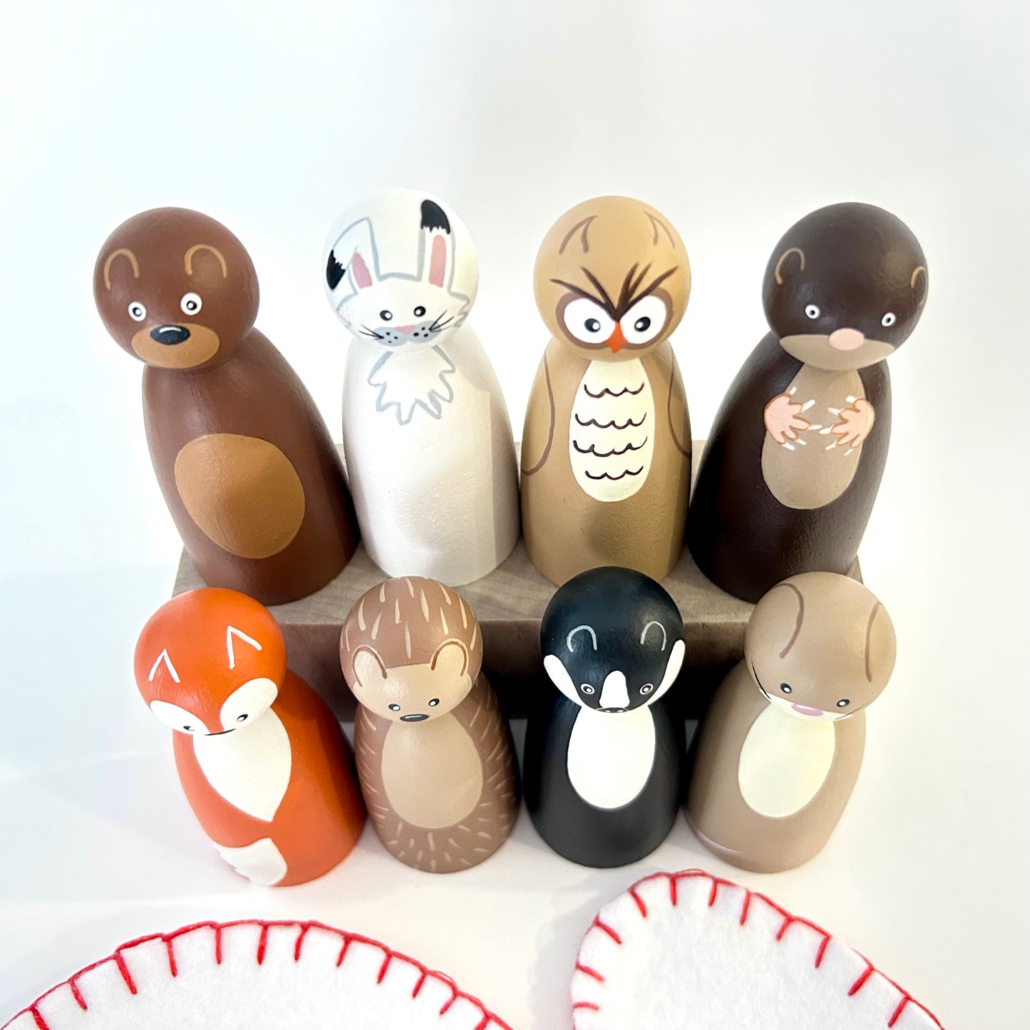 The Mitten Story Peg Set