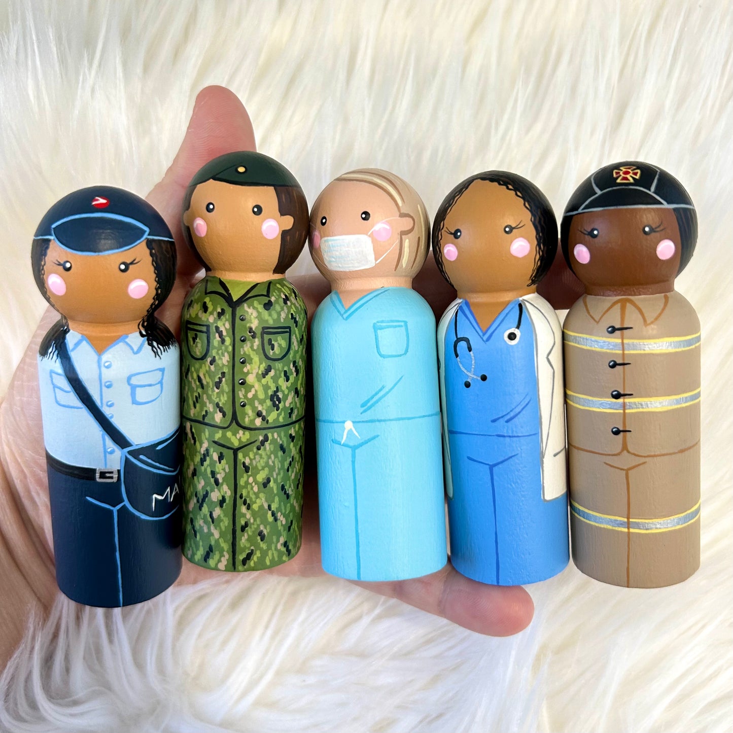 Community Helpers Peg Collection