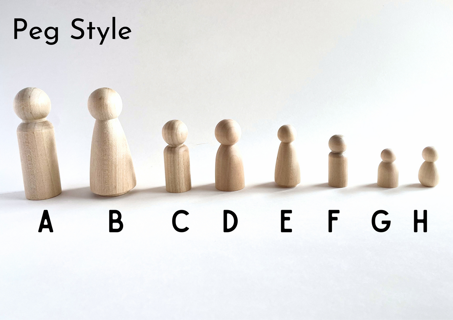 Personalized Peg Family