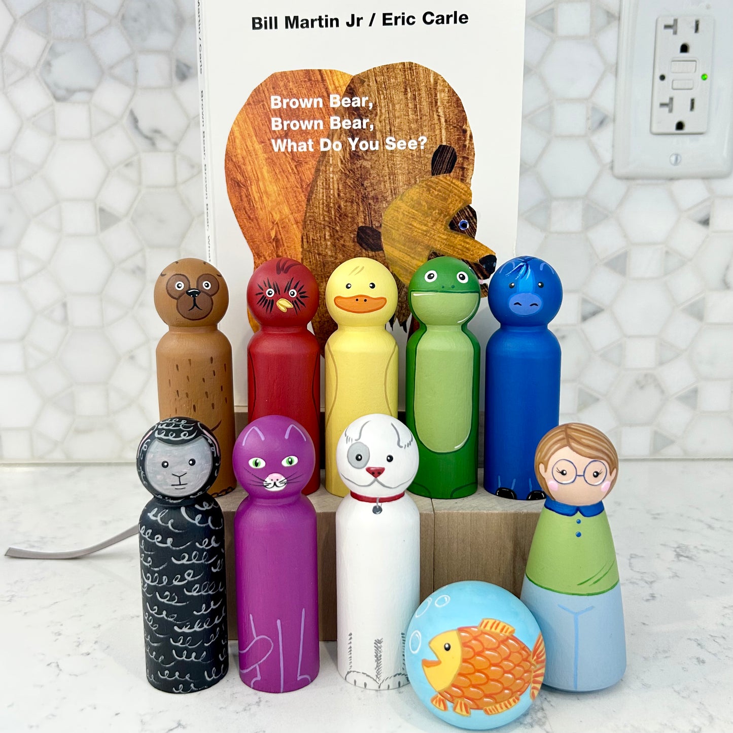 Brown Bear, Brown Bear, What Do You See? Storytelling Set