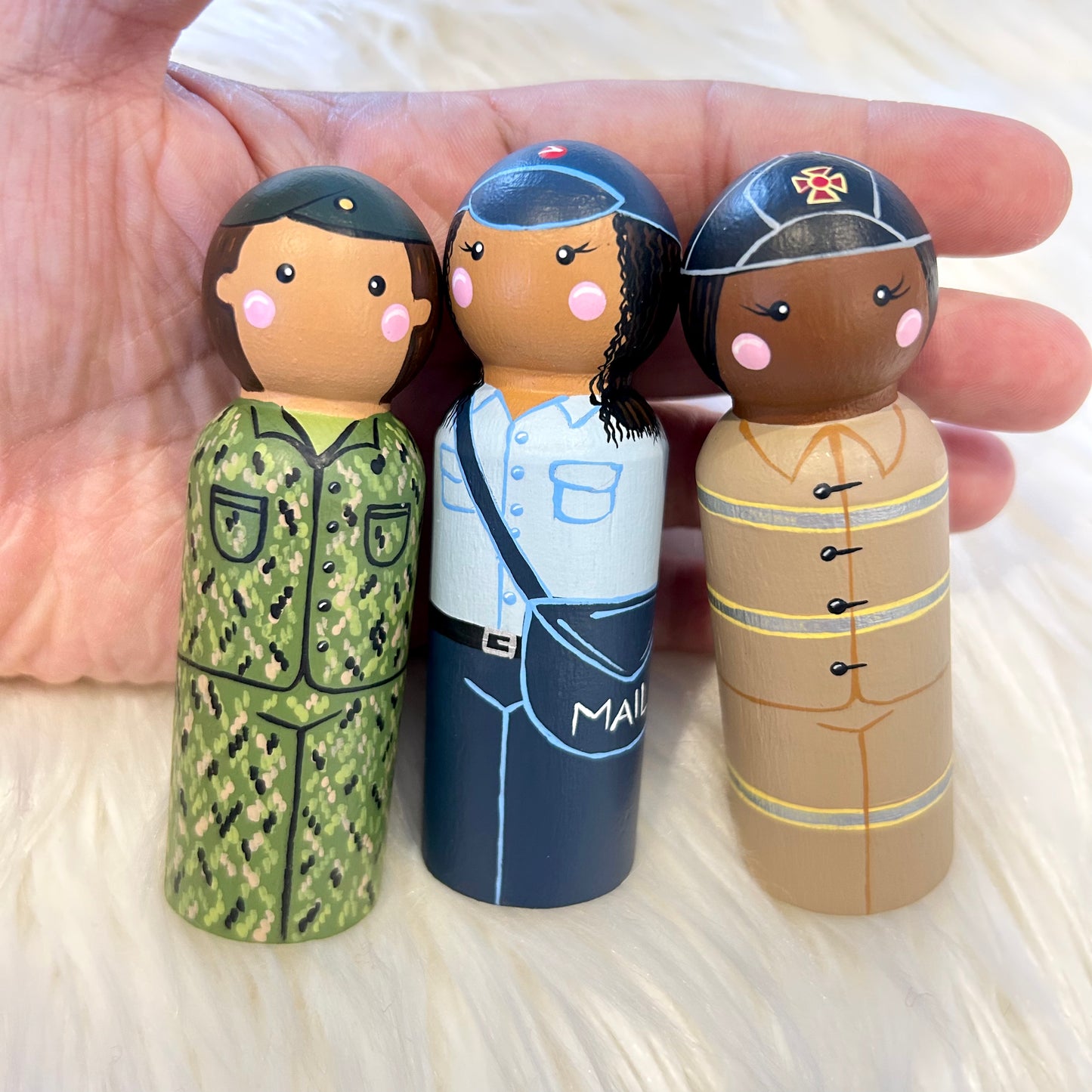 Community Helpers Peg Collection