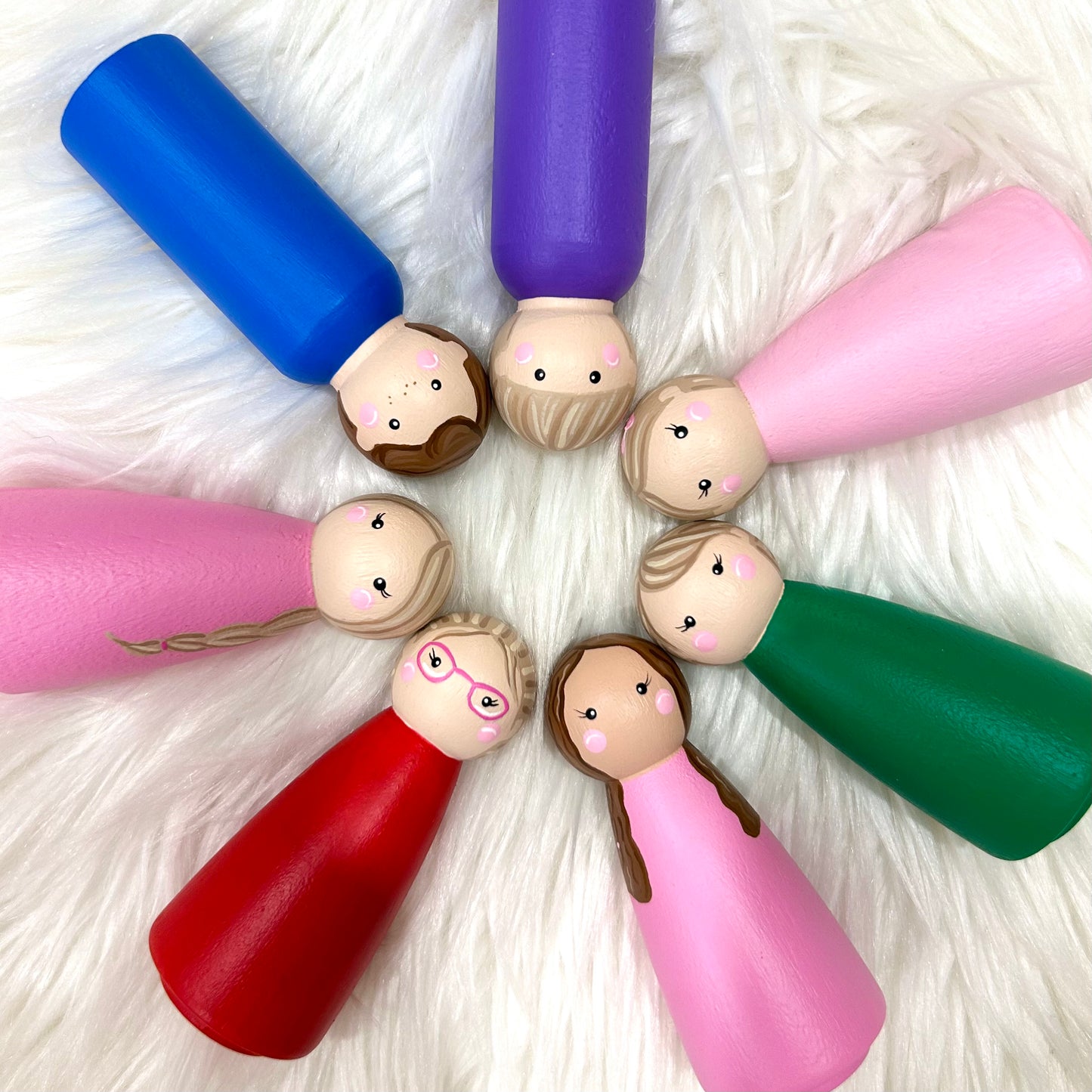 Personalized Peg Family