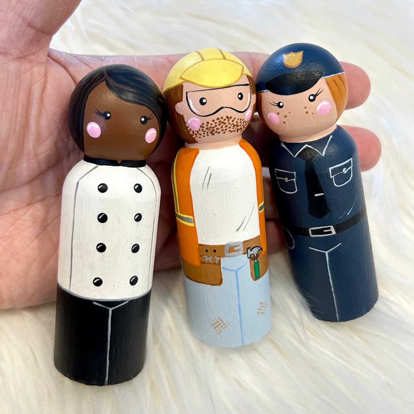 Community Helpers Peg Collection