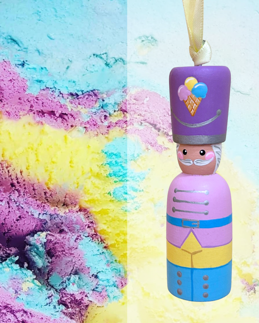 Moon Mist Nutcracker Ornament