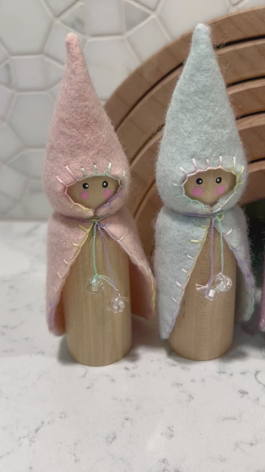 Spring Pastel Steiner-Inspired Gnomes