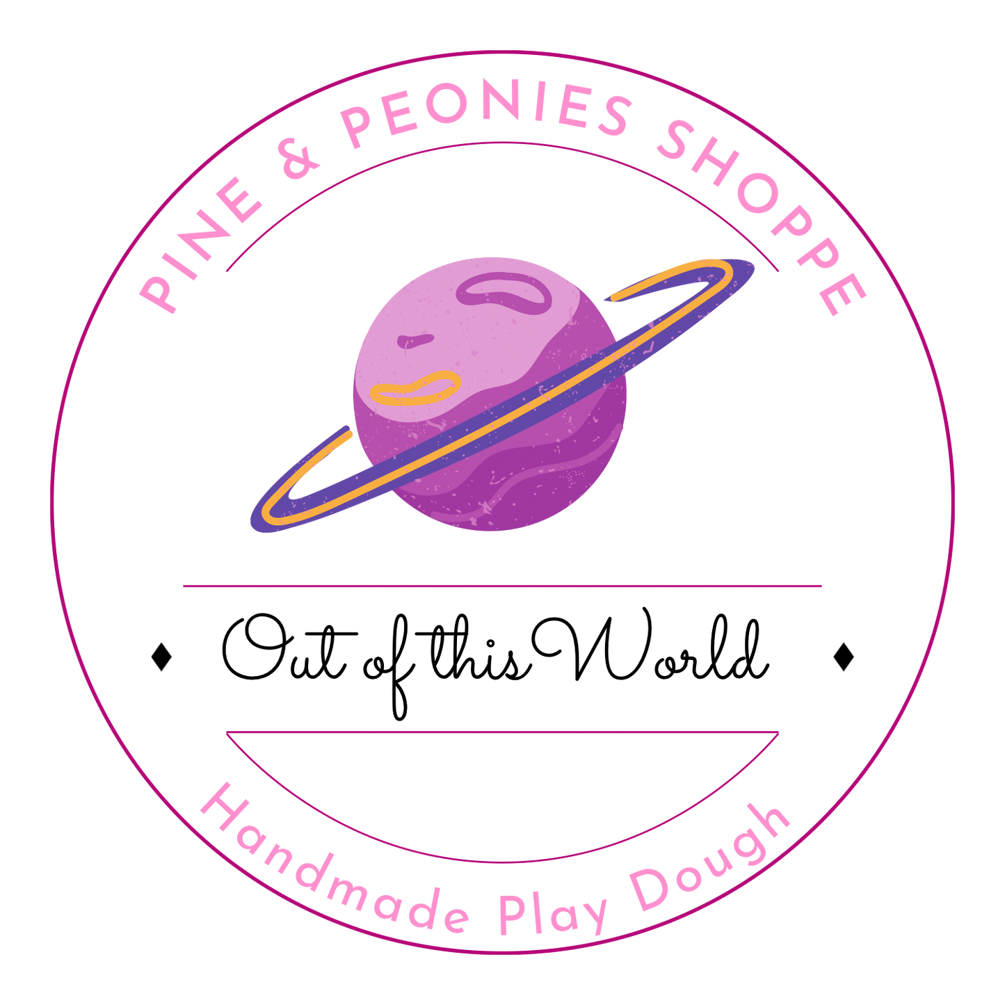 Handmade Play Dough - Out of this World