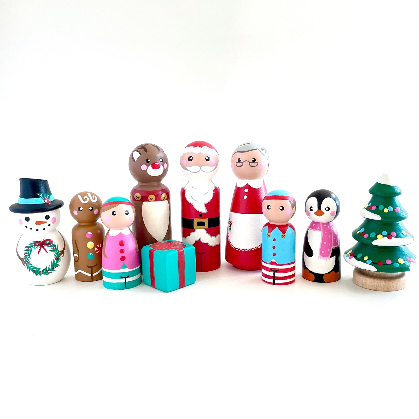 Merry and Bright Peg Set