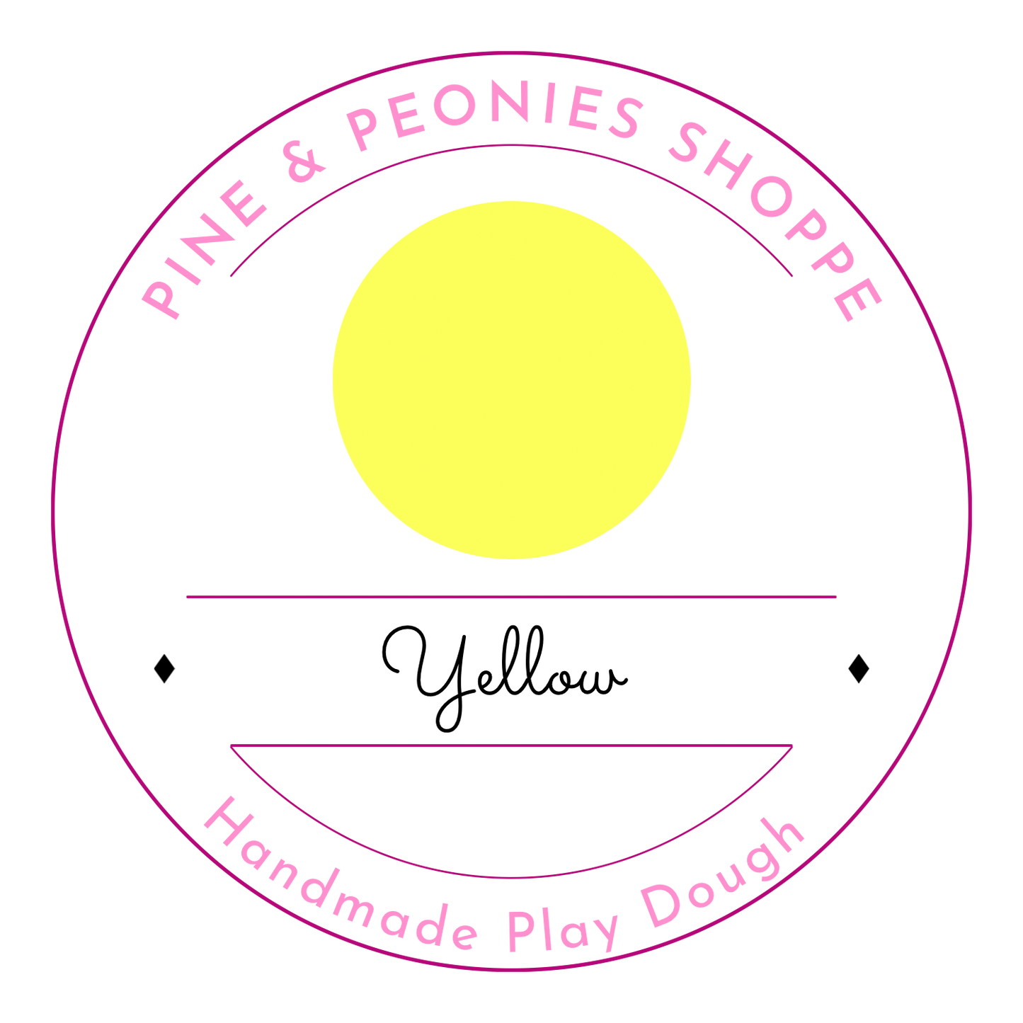 Handmade Play Dough - Select a Colour