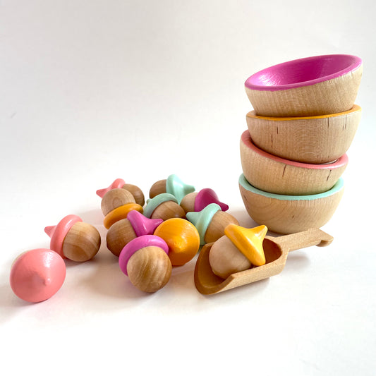 Acorn Sorting Set - Sorbet