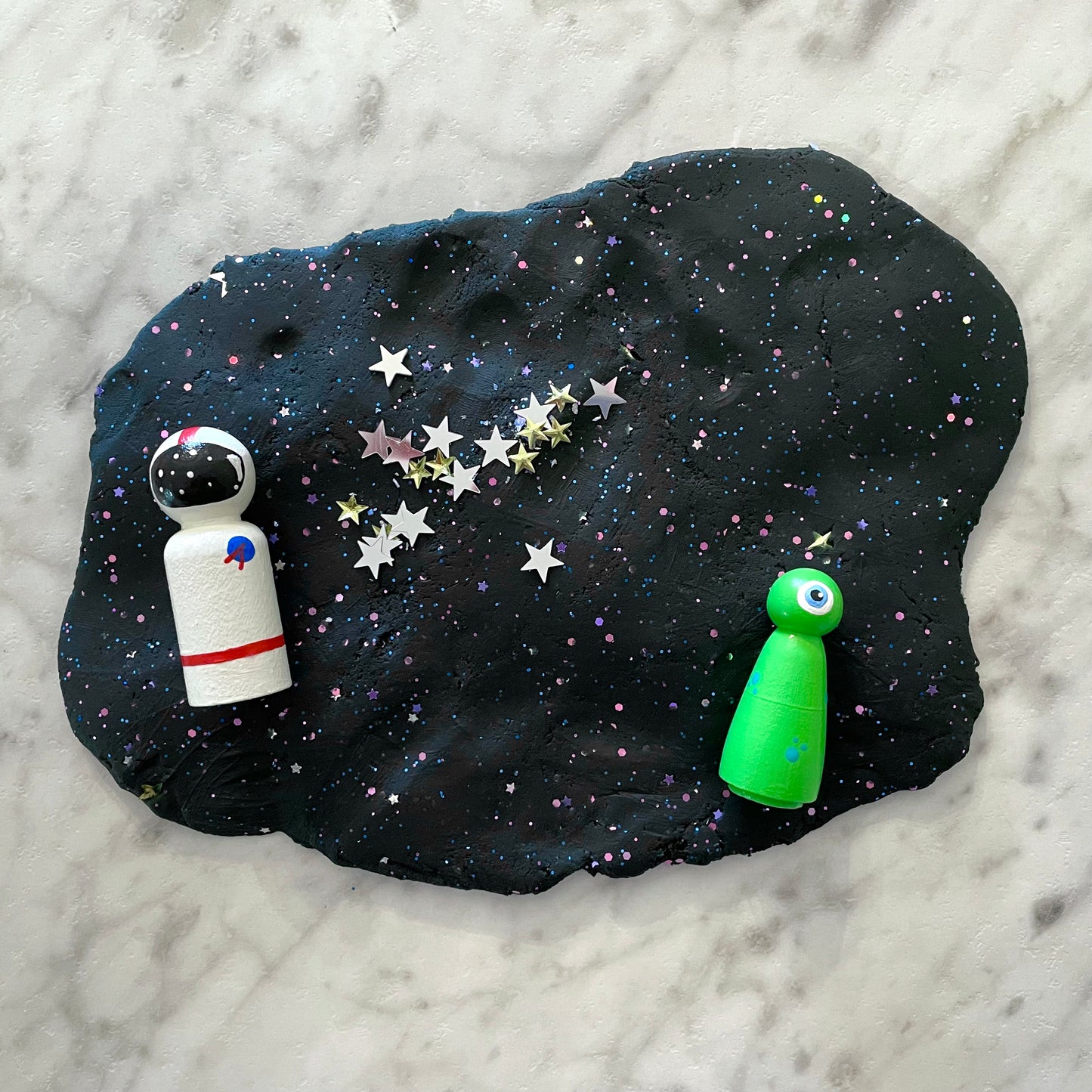 Handmade Play Dough - Out of this World