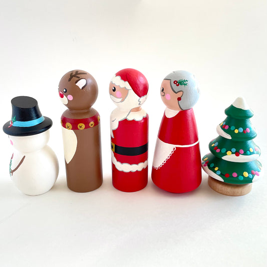 Merry and Bright Peg Set