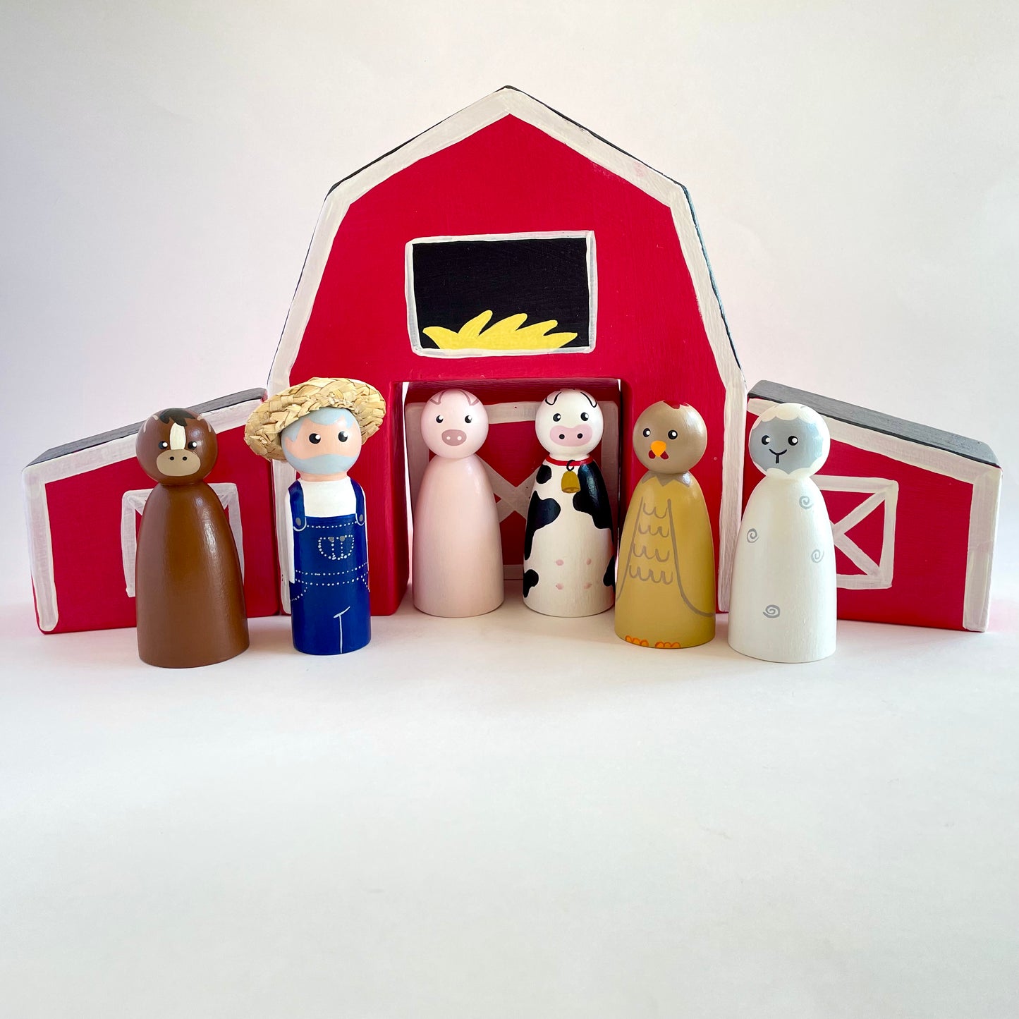 Old MacDonald Story Peg Set