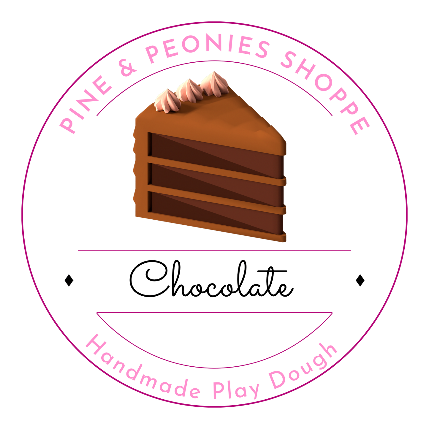 Handmade Play Dough - Chocolate