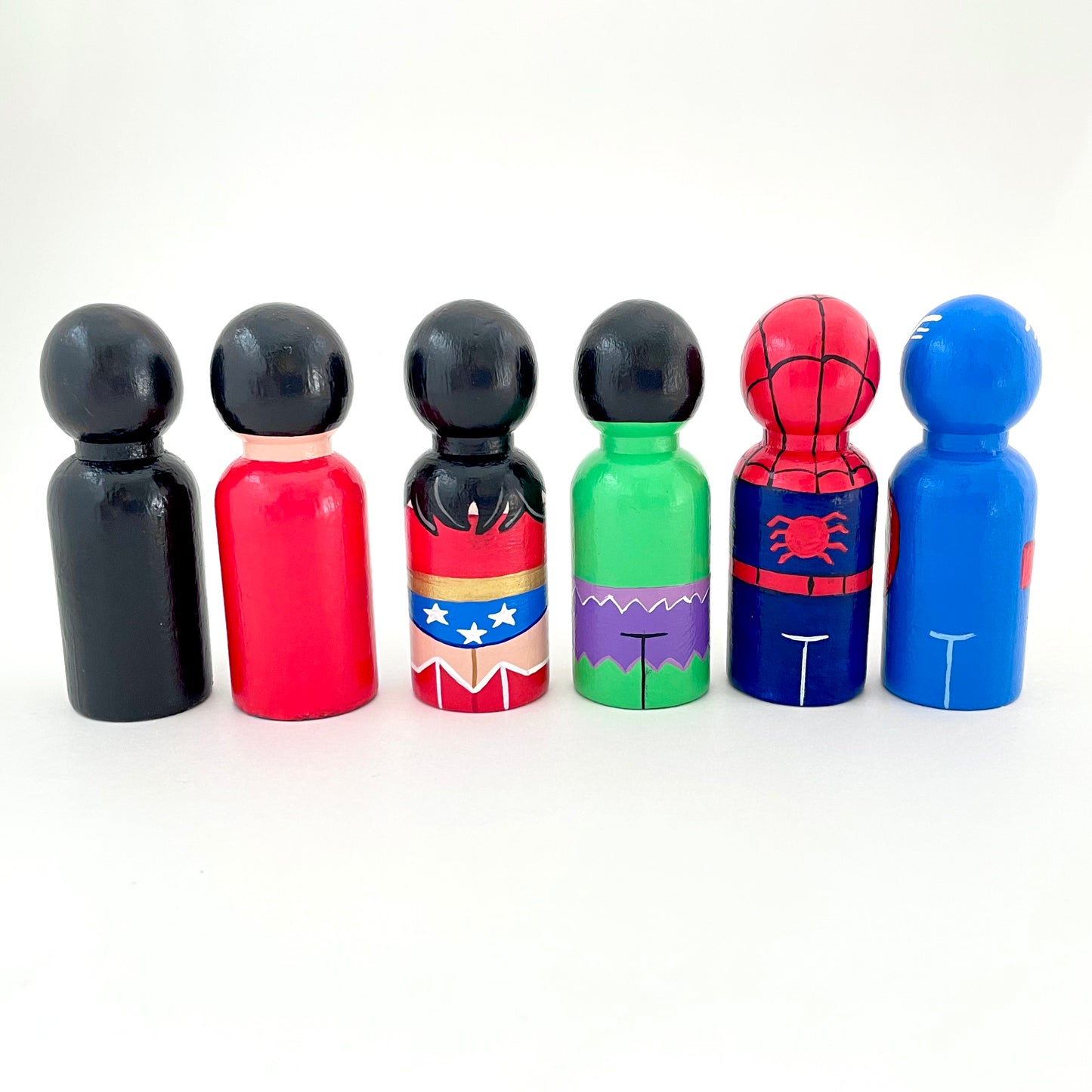 Super Hero Peg Collection