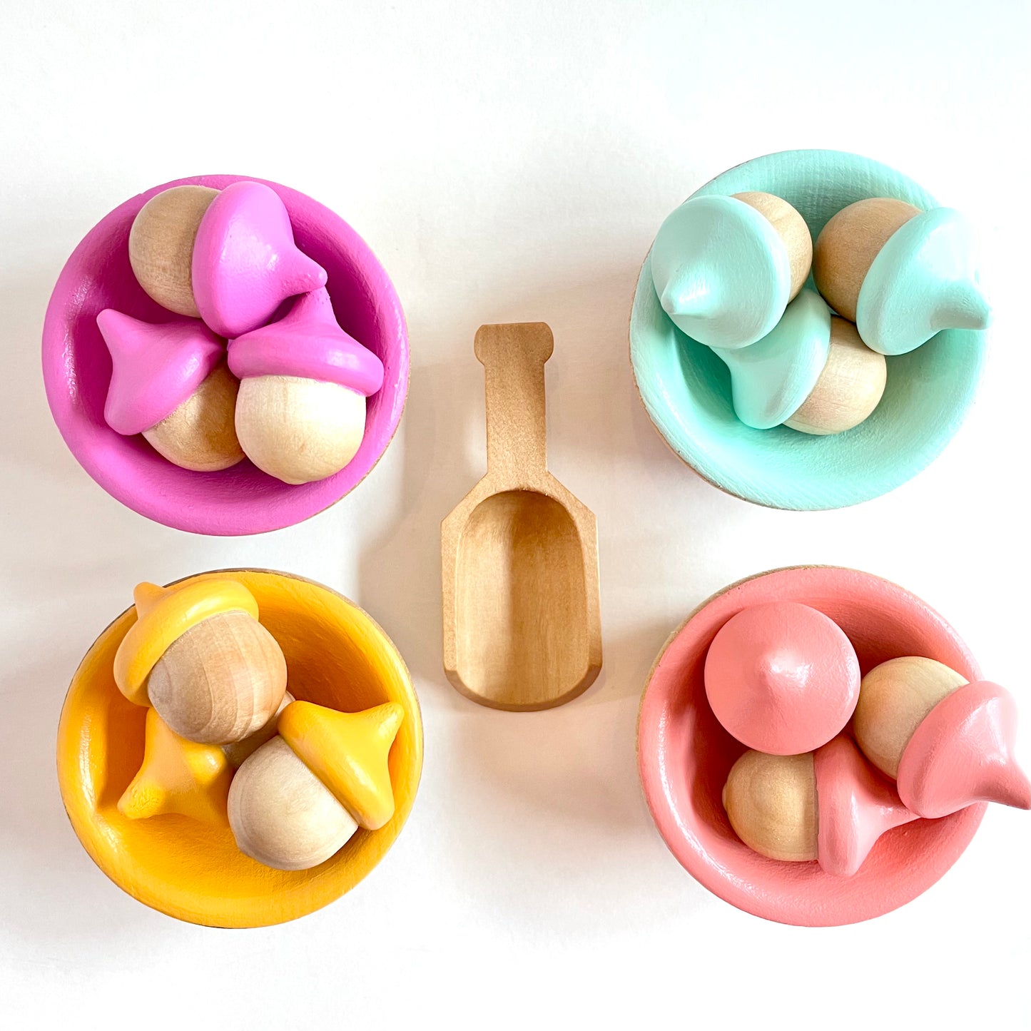 Acorn Sorting Set - Sorbet