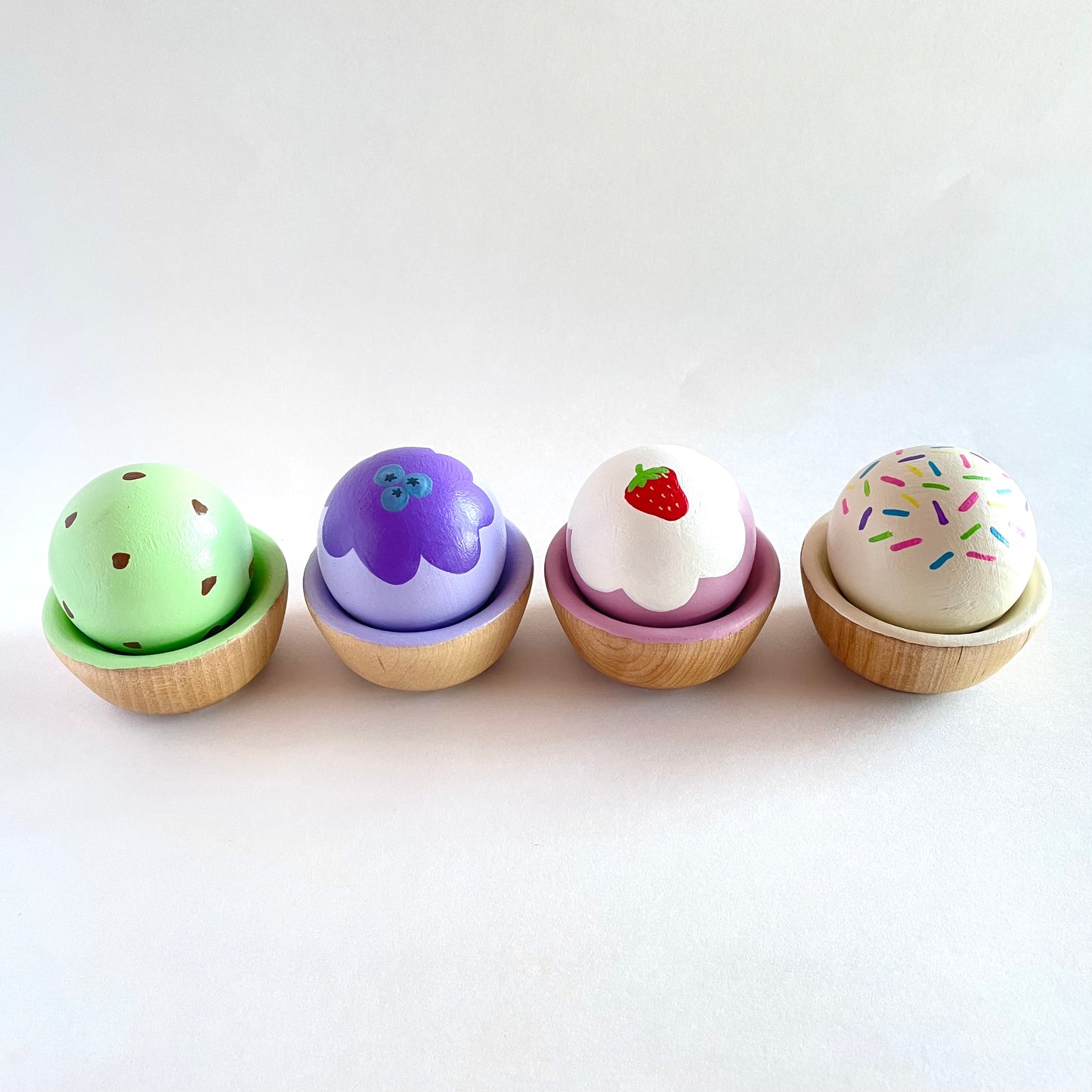 Ice Cream Ball and Bowl Matching Set