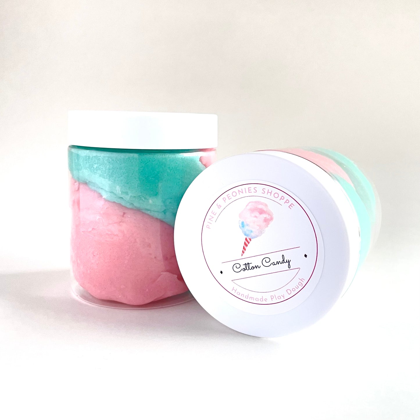 Handmade Play Dough - Cotton Candy