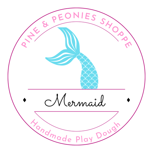 Handmade Play Dough - Mermaid