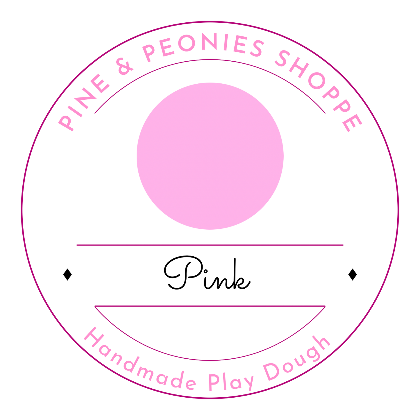 Handmade Play Dough - Select a Colour