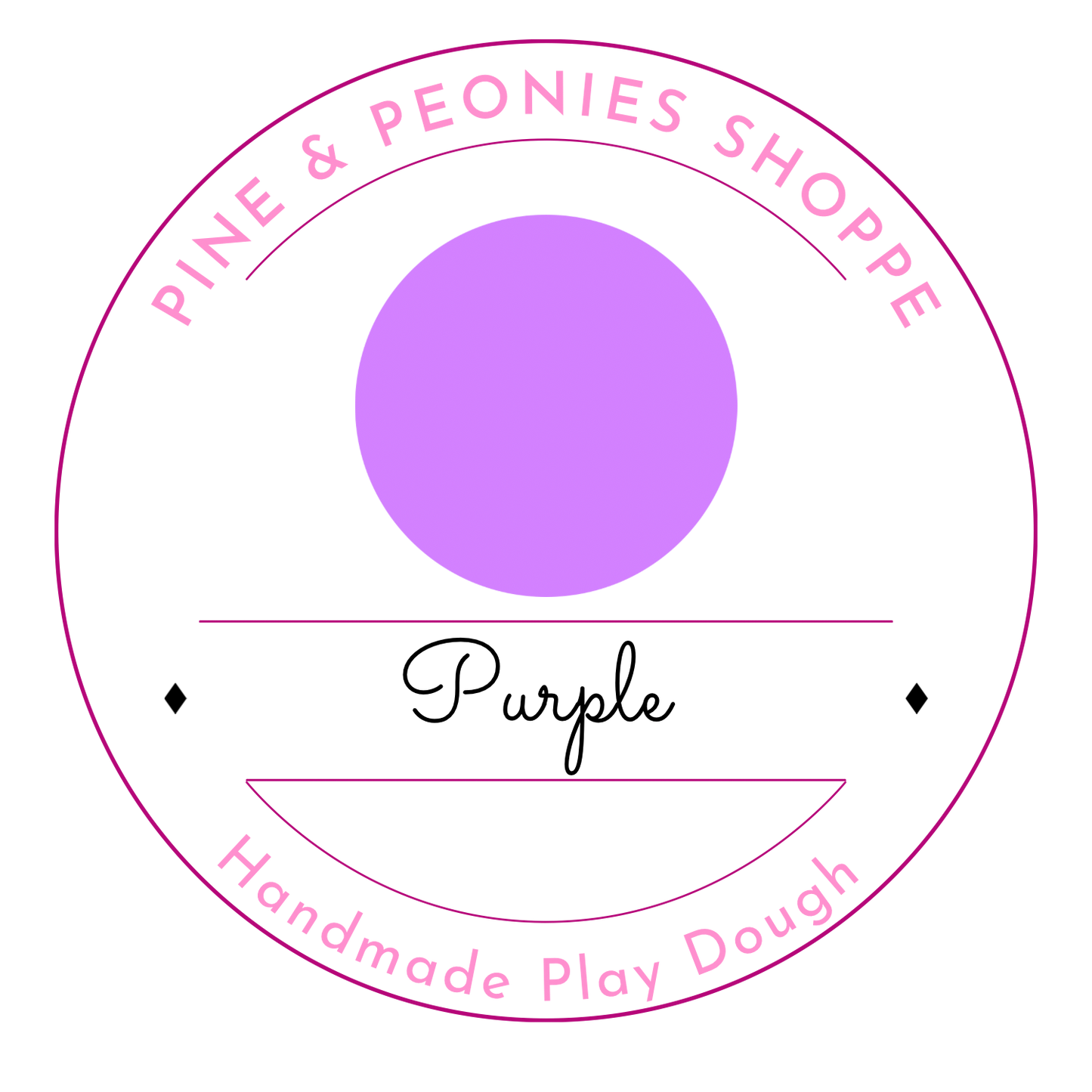 Handmade Play Dough - Select a Colour