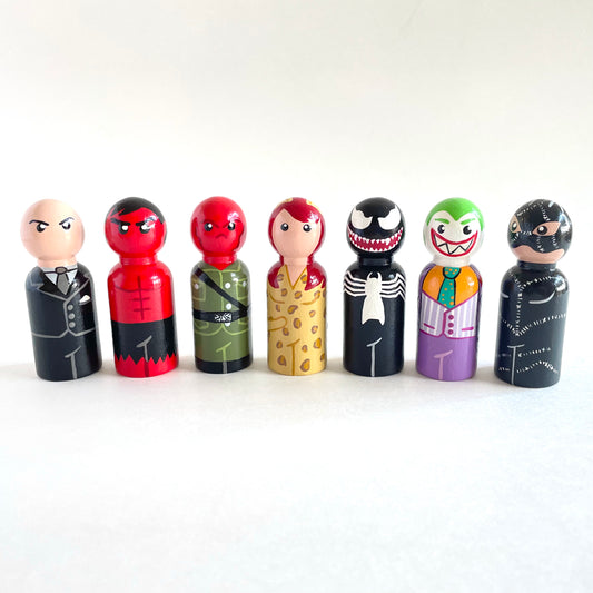 Villains Peg Collection